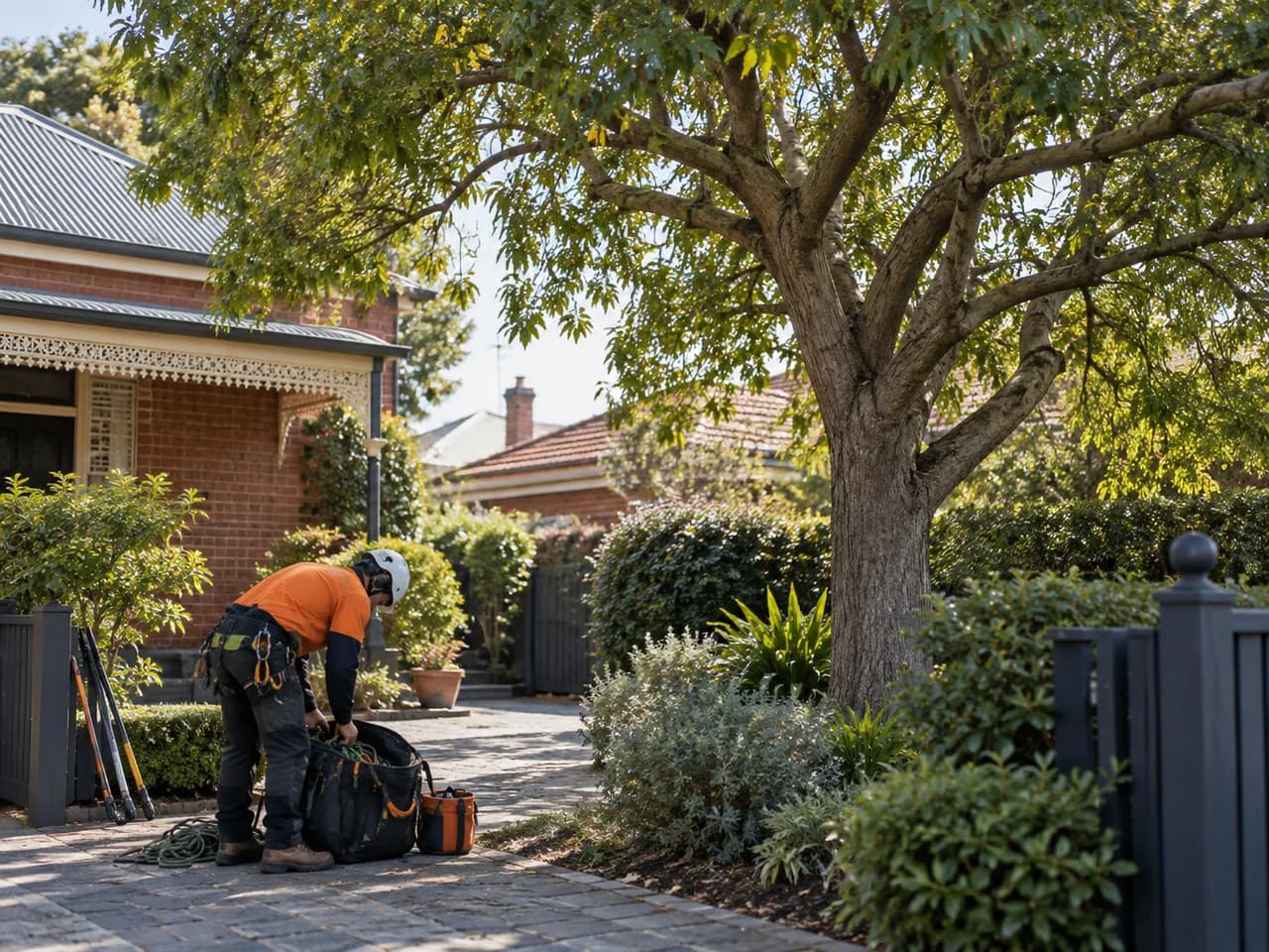 Illustrative tree pruning service in Melbourne
